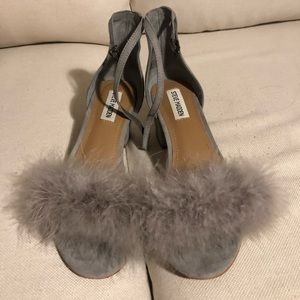 Steve Madden plush sandals